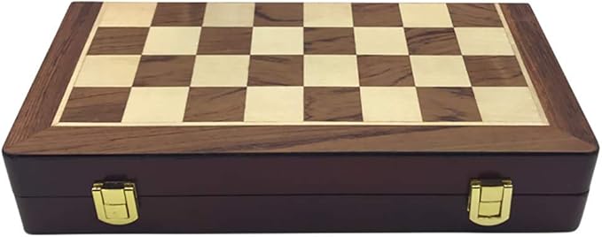 no branded Metal Glossy Golden and Silver Chess Pieces Solid Wooden Folding Chess Board High Grade Professional Chess Games Set