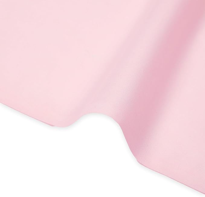 Cotton Polyester Broadcloth (44/45 Inch) Plain Weave Fabric by The Yard - for Sewing Fashion Apparel, Decor, & More (Pink, 1 Yard) - Image 3