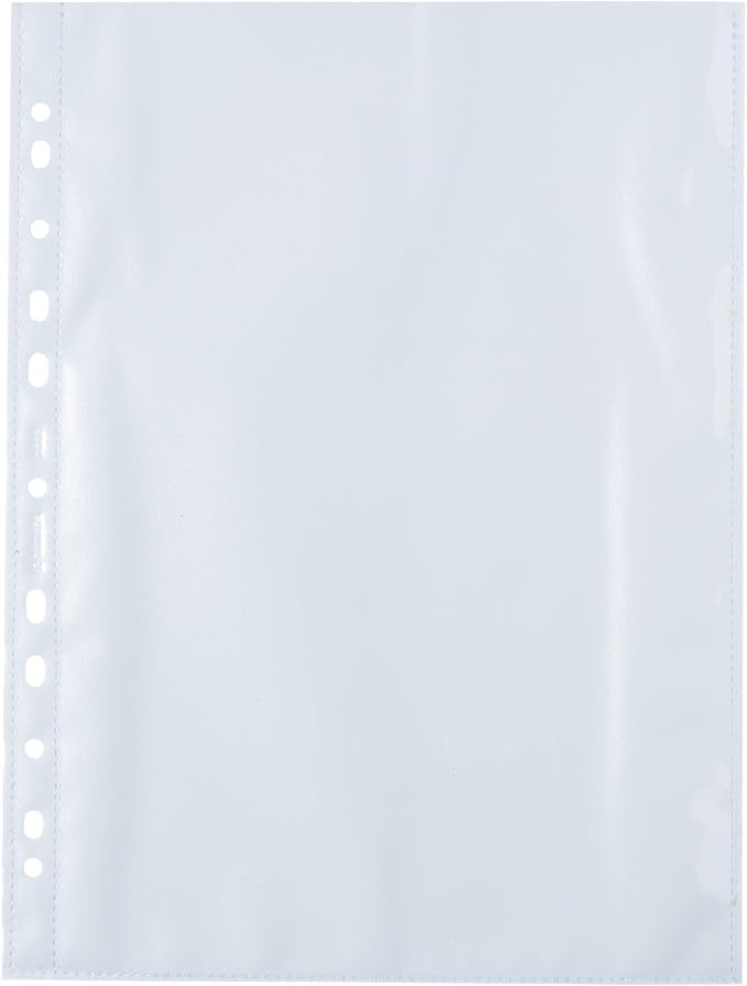 Herma Photo Pockets for Ring Binder Albums, Acid Free, 20 x 30 cm Portrait Format, 20 Pockets, White - Image 3