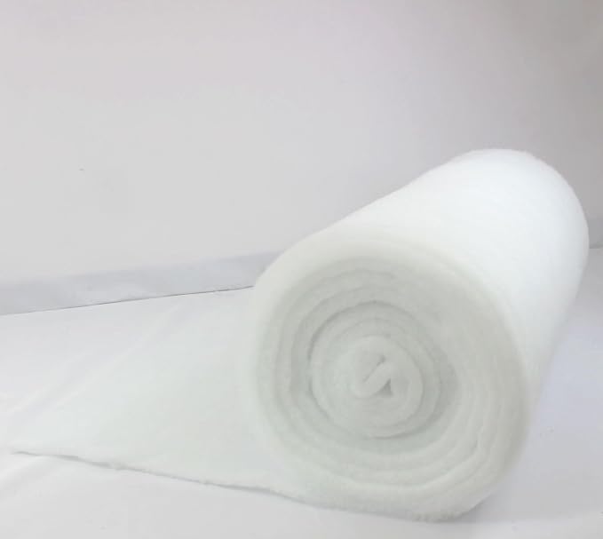 Mybecca 36 Inch Wide (2 Yard) Quilt Batting Multipurpose Dacron Fiber Polyester Wadding Fabric Loft Upholstery Grade Padding 36 x 72 (3' x 6') - Image 2