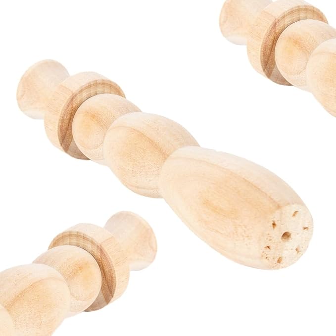 Group of 12 Unfinished Wood Snowmen by Factory Direct Craft - Blank Wooden Christmas Peg Dolls for Crafting and Creating 5-1/2 Inches H - Image 3