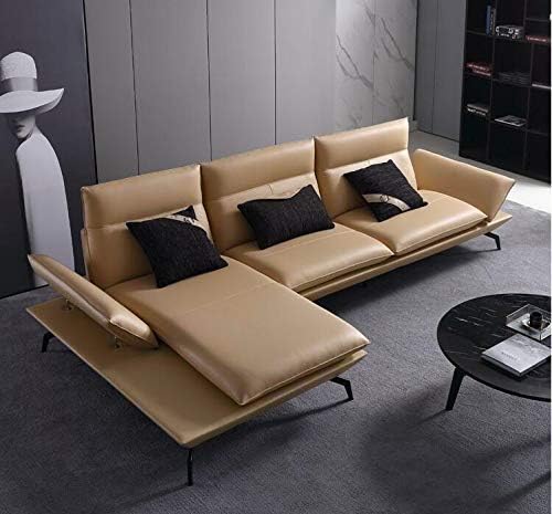 Wento Thick Faux Leather Fabric Soft Skin Grain PU Leather for Furniture Cover Reupholster Sofa Chairs Cushions Vinyl Upholstery (5 Yards, Beige) - Image 6