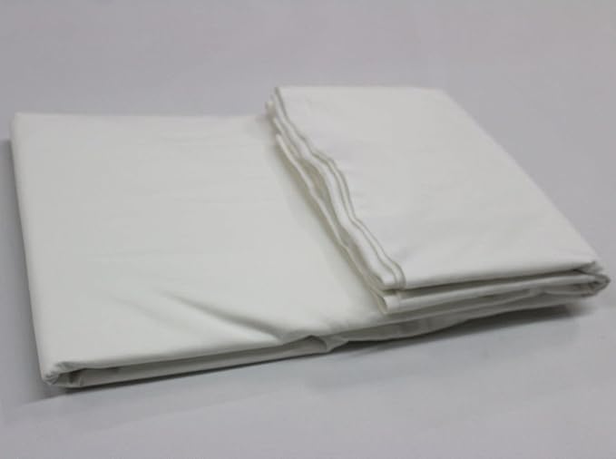 Mybecca White 100% Cotton Muslin Fabric,Textile Draping Fabric Wide: 58 inch 10 Yards (4.83 Feet x 30 Feet)(58" x 358") - Image 8