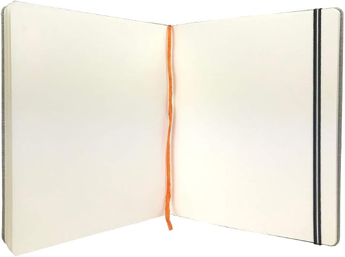 Handbook Journal Co. Artist Watercolor Sketchbook Journal, Grand Portrait 10.5 x 8.25 Inches, 95lb / 200 GSM, Hardcover w/Pocket - Image 3