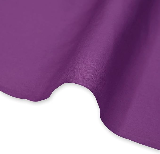Cotton Polyester Broadcloth (44/45 Inch) Plain Weave Fabric by The Yard - for Sewing Fashion Apparel, Decor, & More (Violet, 10 Yards) - Image 3