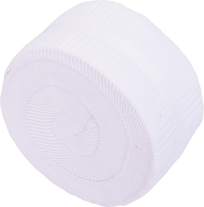 Threadart White Jelly Roll - 40 Precut 2.5" Cotton Strips | 40 precut 2.5in cotton jelly roll strips - coordinated for quilts, patchwork, table runners, bags & DIY sewing - Image 2