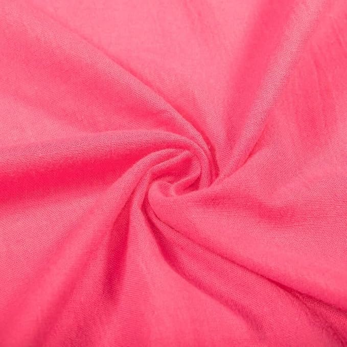 AK TRADING CO. 50" Wide 100% Cotton Island Breeze Gauze Fabric by The Yard – Lightweight, Breathable Material for Apparel, Crafts, Home Décor, Photoshoots, & DIY Projects (Fuchsia, 10 Yards) by Fabrics%7CEventDecor%7CCrafts%7CUpholsteryFoam