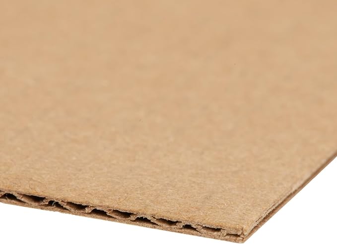 Juvale Corrugated Cardboard Sheets - 11 x 14 in, Brown, 50 Pack - Packing Cardboard Sheets & Backing for Packaging & Art Projects - Image 8