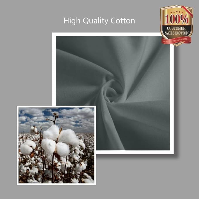 TOPDesign 3-Pack Super Strong Large 12oz Cotton Canvas Tote Bags, Reusable Grocery Shopping Cloth Bags, Fashionable Two-Tone Totes for Crafts, DIY Your Creative Designs - Image 7