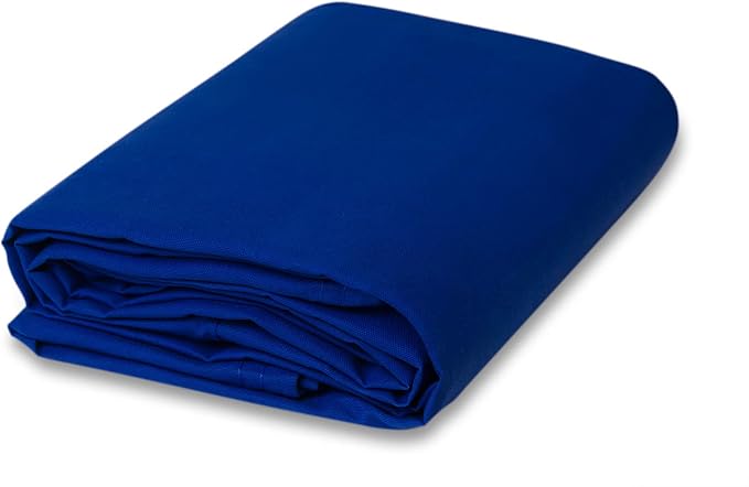 CCS Cotton Canvas Fabric (10oz) – Heavy Duty Duck Cloth for Apparel, Bags, Upholstery, Crafts & Decor – Reusable & Washable Cotton Canvas Bolt (5-Yard, Royal Blue) by CCS+CHICAGO+CANVAS+%26+SUPPLY