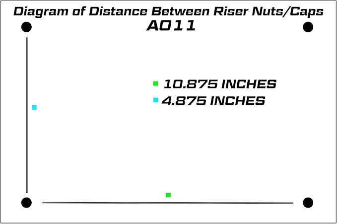 Better Display Cases Acrylic Catchers Glove Display Case with Clear Case, Dark Blue Risers and White Base 14" x 8" x 8.5" (V16/A011)