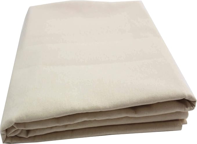Mybecca 100% Cotton Muslin Fabric/Textile Unbleached, Draping Fabric Wide: 63 inch Natural 1-Yard (5.25 Feet x 3 Feet)(63" x 36") - Image 8
