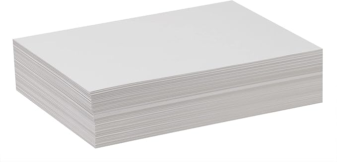 Pacon Drawing Paper, White, Standard Weight, 9" x 12", 500 Sheets by CreativityStreet%C2%AE
