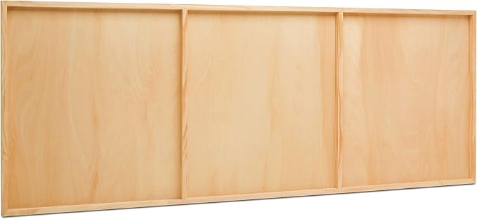 Birch Painting Panel 18 x 48 x 3/4-inch, Pack of 2 Large Wood Canvas Boards for Painting, Blank Sign for Wall Art Sets, by Woodpeckers - Image 3