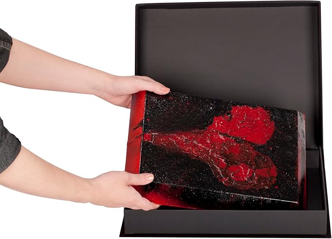 HG Art Concepts Eternity Archival Clamshell Photo Storage Box, Black - 13"x19", 2 Pack - For Storing Artwork, Photos & Documents, Deluxe Acid-Free, Sturdy & Lined With Archive-Quality Paper - Image 5