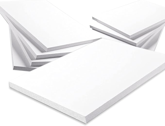 Foam Board 16x20 5PK 3/8 Thick Rigid Foam Core Boards, Foam Poster Board White Foamboard 16x20 Large Acid Free Foamcore Sheets, Polystyrene Foamboard Large Foamcore Backing for Backdrop, Display - Image 2