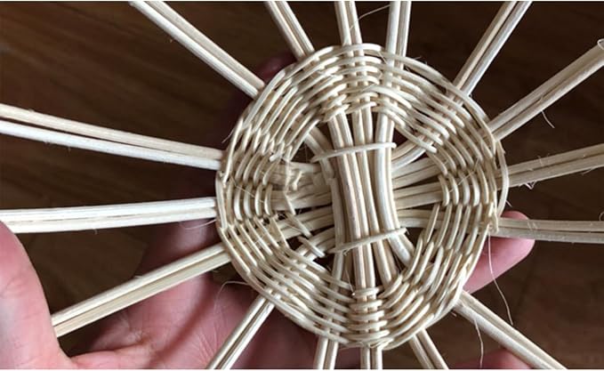 Natural Reed Spline, 500g 8mm Half Round Reed Coil DIY Cane Webbing Material for Basket Weaving Furniture Wicker Chair Table Repair - Image 5