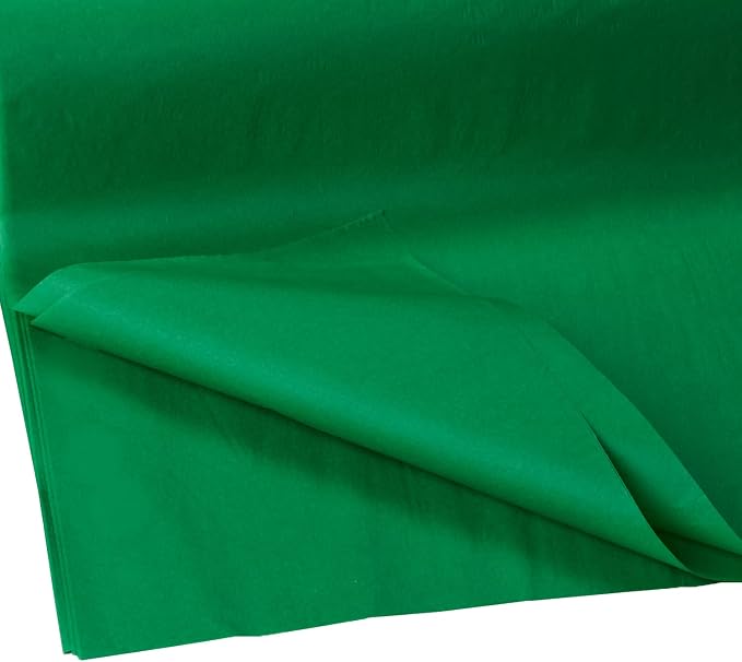 Jillson Roberts Bulk 20 x 30 Inches Recycled Tissue, Green, 480 Unfolded Sheets (BFT13) by JILLSONROBERTS
