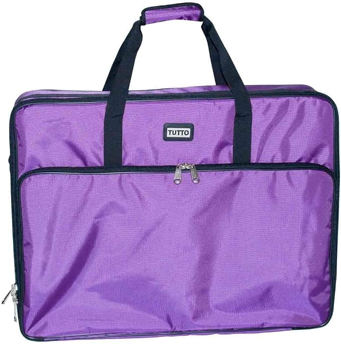 Tutto Embroidery Bag (Medium, Large, X-Large) (Purple, X-Large) by Tutto