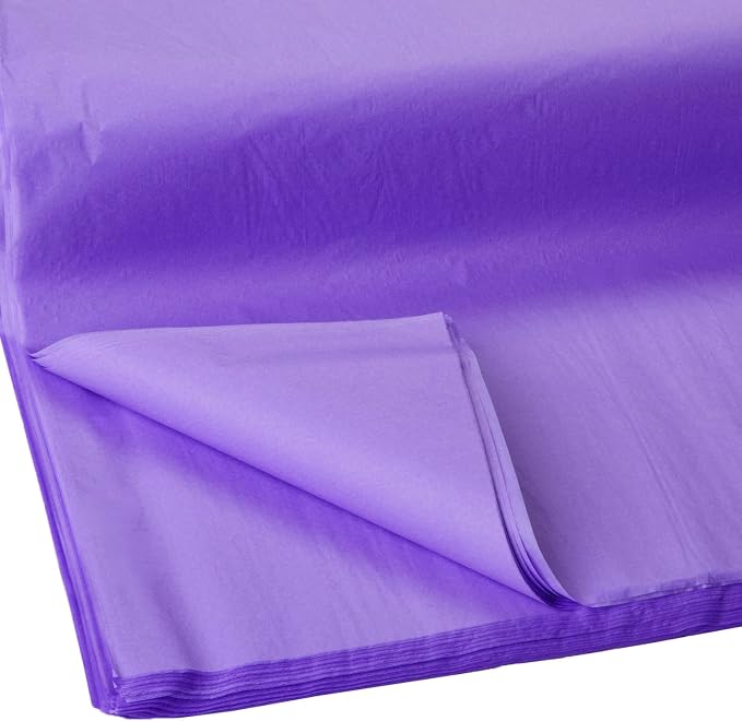 Jillson Roberts Bulk 20 x 30 Inches Recycled Tissue, Purple, 480 Unfolded Sheets (BFT03) by JILLSONROBERTS