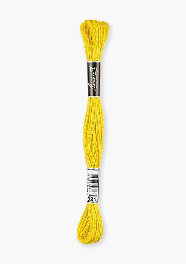 Cotton Luca-S Strands - 6 / 8 Metres - 321 / DMC 17 / Anchor 874 - Image 2