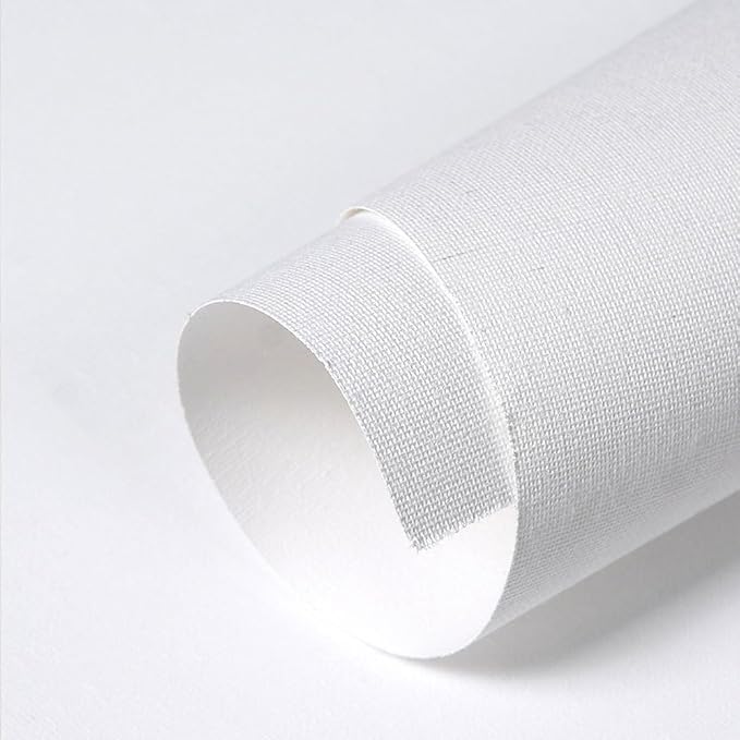 Poly-Cotton Matte Art Canvas Roll for Painting with Superior Stretching Resistance and Unmatched Flatness for Drawing, Oil, Acrylic, or Water-Based Painting - Perfect for Home Crafts (17" x 40ft) - Image 2