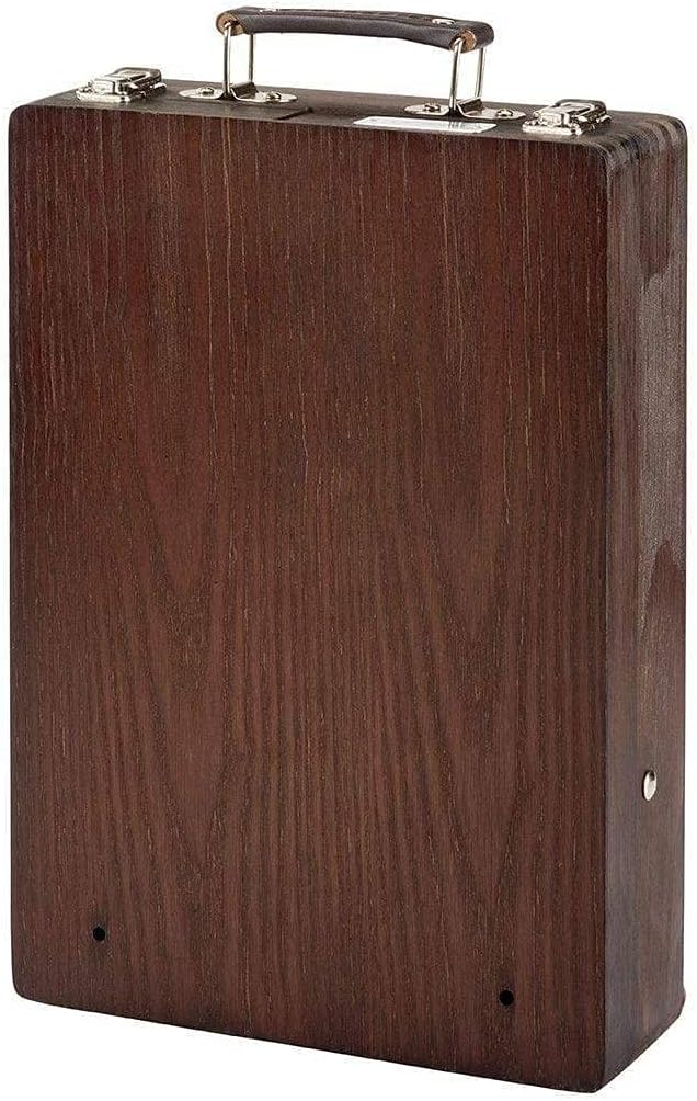 KINGART Adjustable Wood Table Sketchbox Easel, Premium Beechwood Espresso Stain - Portable Artist Desktop Storage Case, Hold All Supplies - Image 6