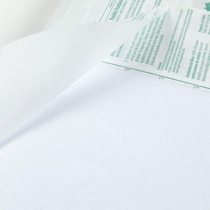 Pellon 911FF Fusible Featherweight Interfacing 20in x 40 Yard Bolt. Color: White - Image 2