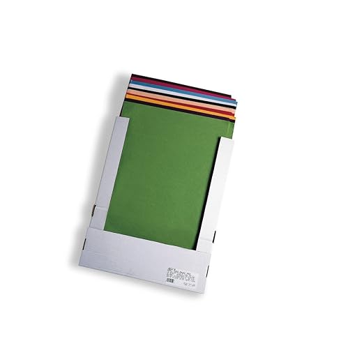 KolorFast Craft Tissue Project Box, 10 Assorted Colors, 20" x 30", 240 Sheets by Kolorfast