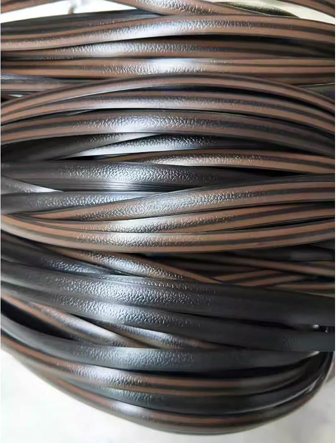 ECYC Ltd 196.8 Feet Rattan Repair Kit for Wicker Furniture, 10mm Wide Flat Synthetic Rattan Weaving Material Plastic Imitation Rattan Wicker PE Rattan Strips for Repair Fixing Furniture, DIY Crafts - Image 2