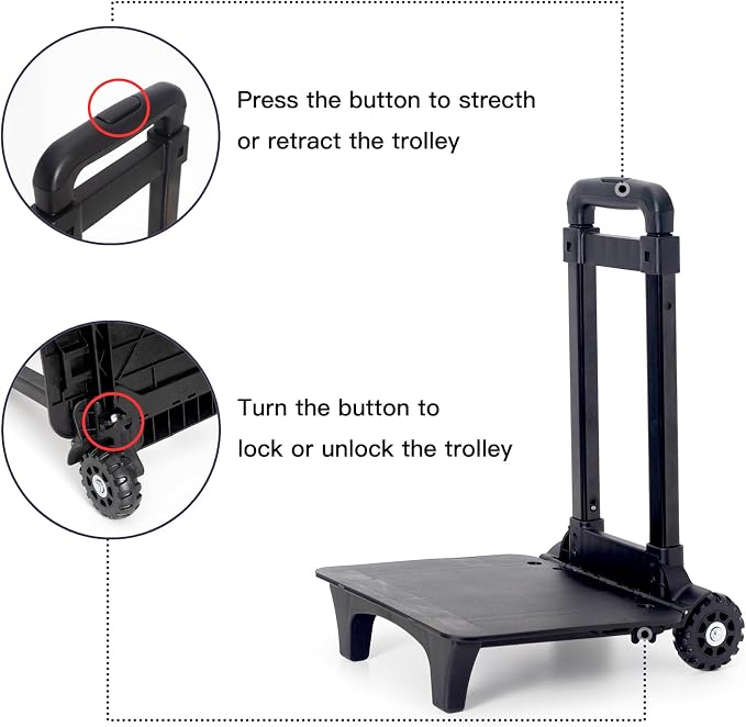 Sewing Machine Case with Wheels, Rolling Sewing Machine Carrying Case, Trolley Tote Bag Fits for Most Standard Sewing Machines Like SINGER, Brother and Janome, Grey - Image 6