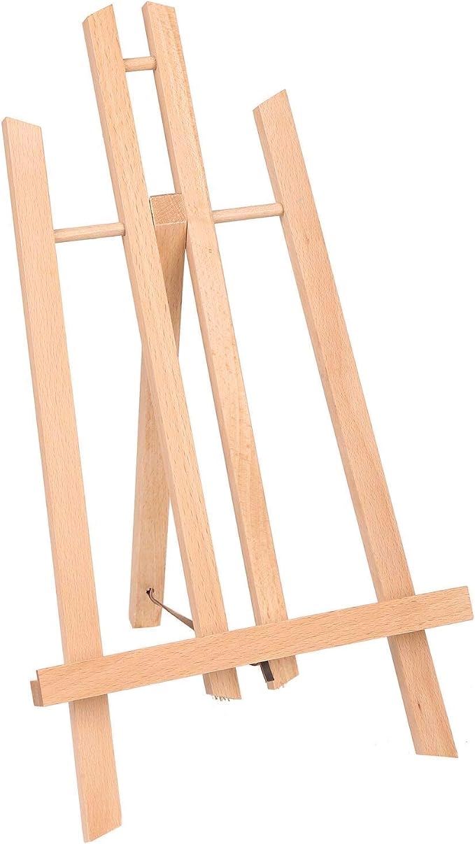 MEEDEN 16 Inch Tabletop Easel: 12 Pack Beech Wood Easel for Painting - Display Table Top Easel Canvas Stand for Painting Sign - Image 4