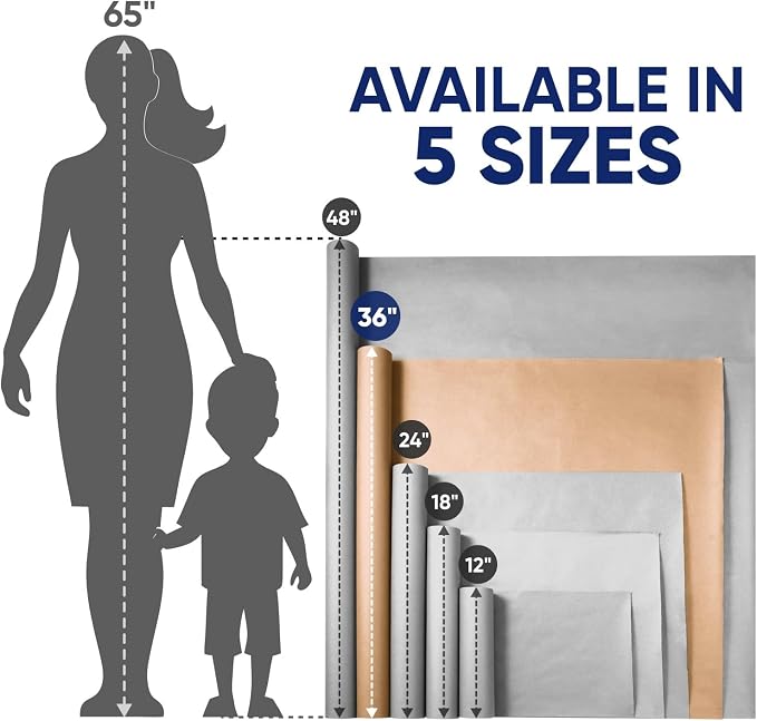 Lilac Construction Paper Roll 36" x 100 ft – Made in USA – 36" Bulletin Board Paper for Classroom & School, Teachers & Kids - Image 4