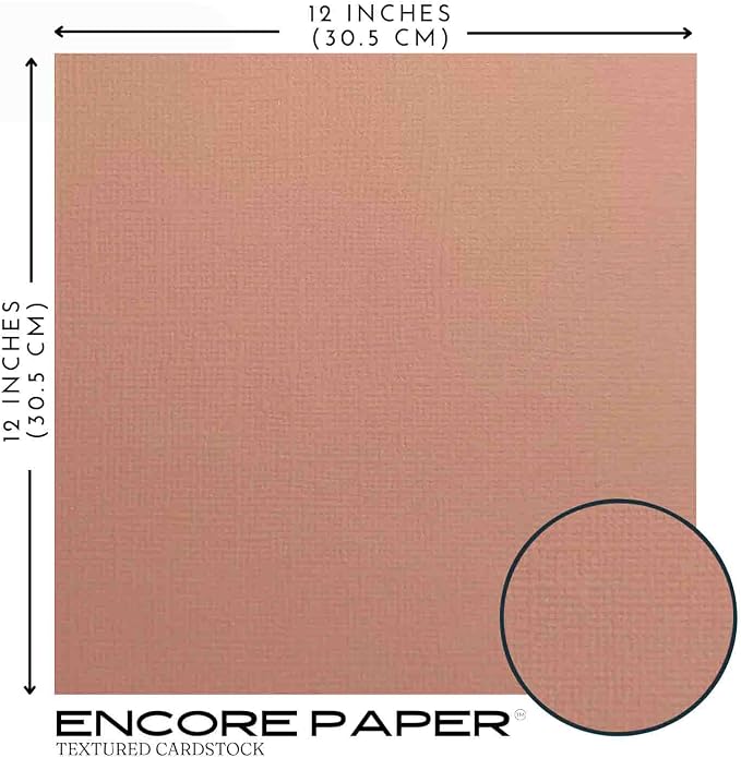 SANDY BEACH—12x12 Textured Cardstock | 80lb Textured Brown/Tan Scrapbook Paper | Premium Cardstock for Cricut Cutting | 25 Sheets - Image 3
