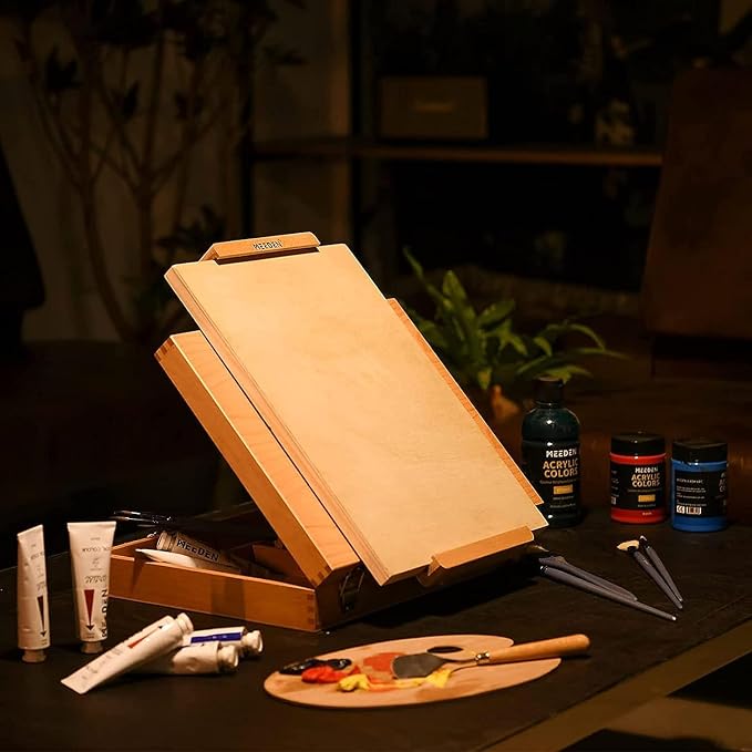 MEEDEN Unfinished Wood Canvas Board: 3/4” Deep 24x24” Wooden Canvas Panel Pack of 2 - Blank Cradled Wood Art Board for Painting - Image 6