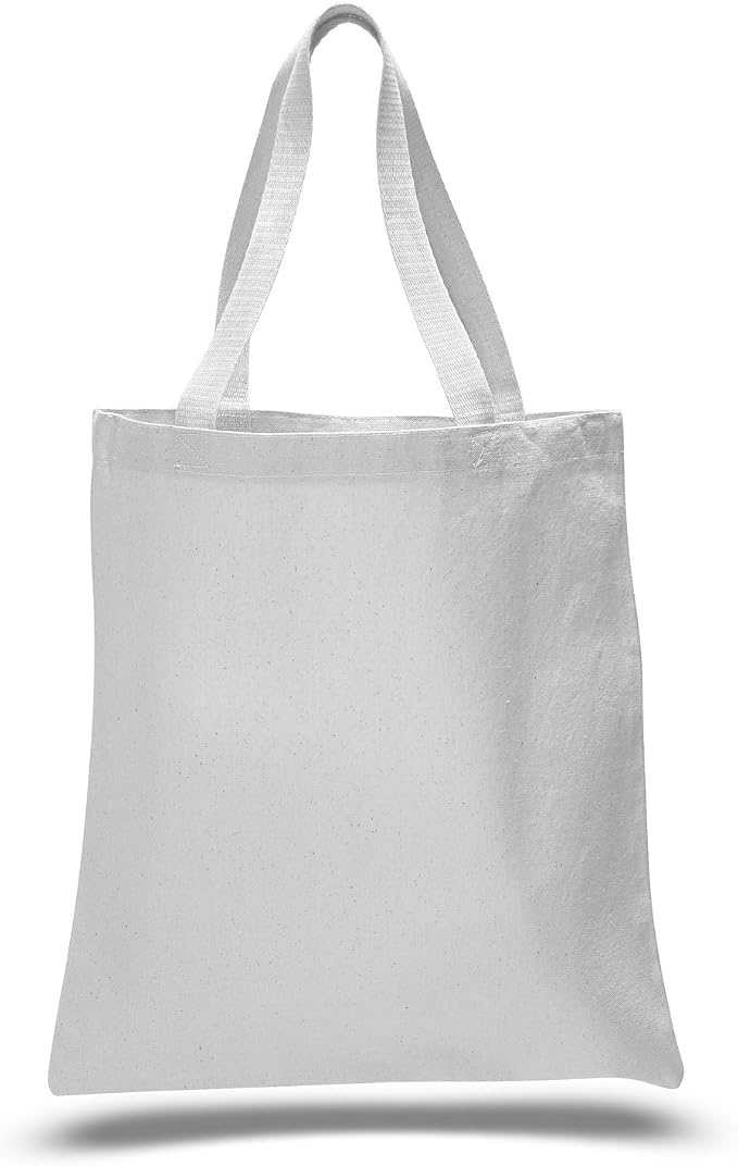 (60 Pack) 5 Dozen - Promotional Canvas Tote Bags by ToteBagFactory by ToteBagFactory