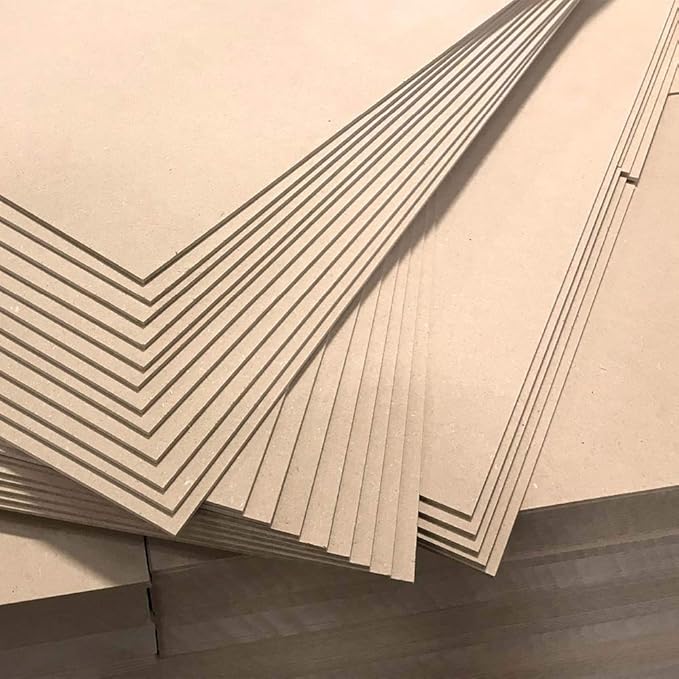 3mm 1/8" x 12" x 20" MDF Panels - Perfect for Arts & Crafts, School & DIY Projects, Drawing, Painting, Wood Engraving, Burning & Laser Projects - Cherokee Wood Products (48) by CherokeeWoodProducts