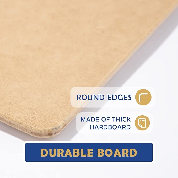 Falling in Art 14x18 Sketch Board with Sturdy Clip &Rubber Bands | Professional Art Drawing Board, Portable Artists Clipboard for Classroom, Studio Drawing, Outdoor Painting - Image 3