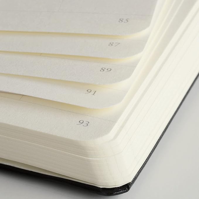 LEUCHTTURM1917 - Notebook Hardcover Medium A5-251 Numbered Pages for Writing and Journaling (Powder, Ruled) - Image 3