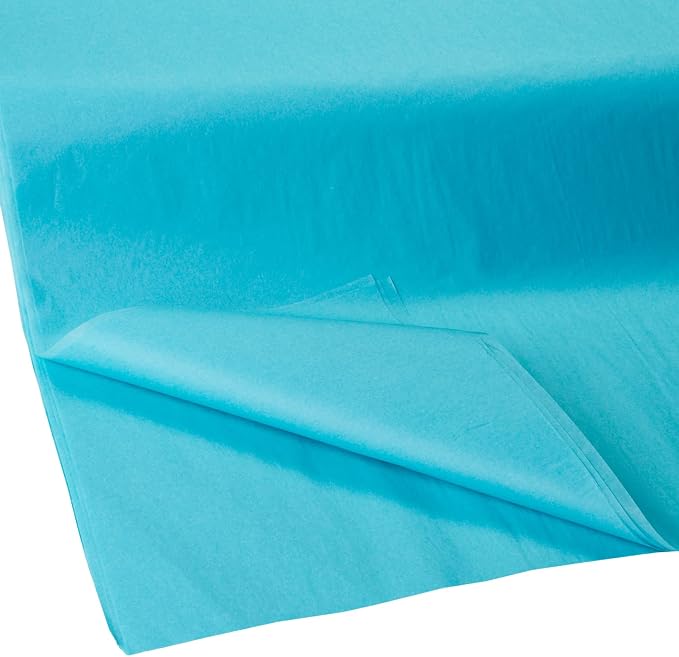 Jillson Roberts Bulk 20 x 30 Inches Recycled Tissue, Aqua, 480 Unfolded Sheets (BFT44) by JillsonRoberts