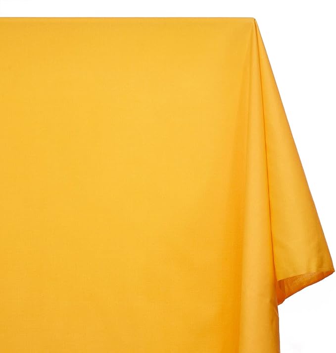 Cotton Polyester Broadcloth Fabric Apparel 45 (5 Yard, Sunflower) - Image 2