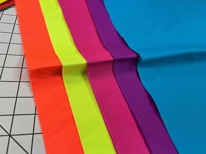 Tissue Paper for Gift Bags - Neon, 100 Sheets 14x20in Wrapping Paper | Premium Gift Wrap Tissue Paper for DIY Crafts - Birthday Party, Wedding, Holidays, Flower Decorations & Custom Art Projects - Image 4
