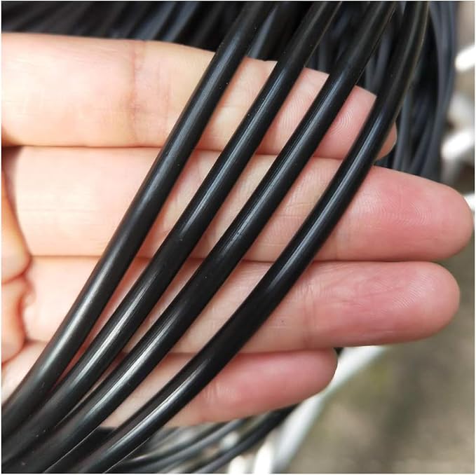500g Synthetic Rattan Weaving Material, Plastic Wicker Repair Kit PE Rattan Roll for Furniture Repair Woven Handmade Baskets (Diameter 4mm) by homeemoh