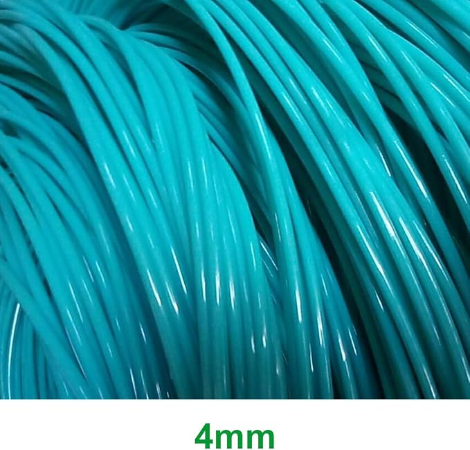 500g Synthetic Rattan Weaving Material, Plastic Wicker Repair Kit PE Rattan Roll for Furniture Repair Woven Handmade Baskets (Diameter 4mm) - Image 2