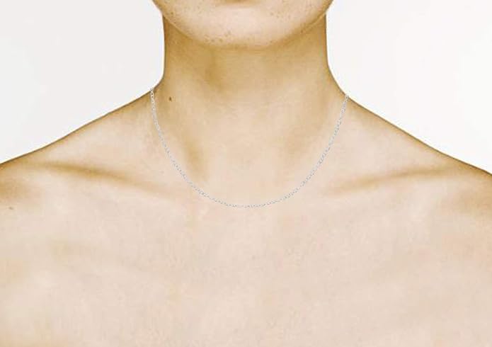 Ritastephens Italian Sterling Silver Mariner Link Chain Anklet, Bracelet, or Necklace (1.8mm, 2.7mm) - Image 3