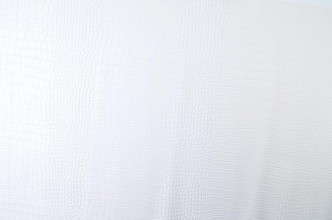 Wento Alligator Skin PU Leather Fabric Faux Leather Fabric Crocodile Fabric Leather Upholstery Fabric By the Yard - Image 5
