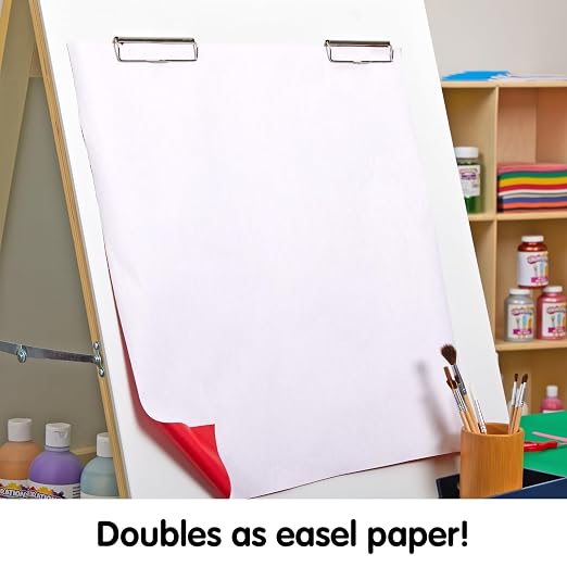 Colorations Prima-Color Fade-Resistant Bulletin Board Paper, Lime | 47 7/8" x 50 ft Roll for Drawing, Painting, Bulletin Boards, Kids' Crafts and Classroom Use - Image 3