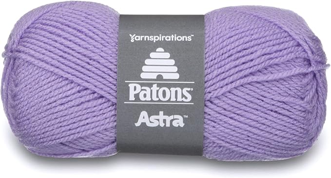 Patons Astra Hot Lilac Yarn - 10 Pack of 1.75oz/50g - Acrylic - 3 DK - 161 Yards - Knitting/Crochet - Image 2