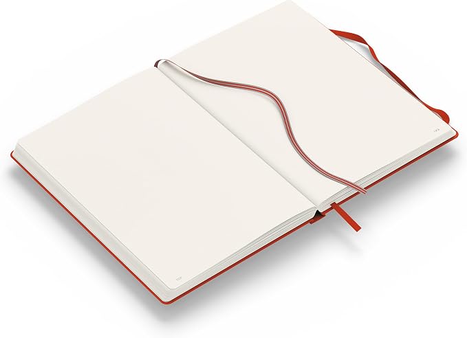 LEUCHTTURM1917 - Notebook Hardcover Medium A5-251 Numbered Pages for Writing and Journaling (Fox Red, Plain) - Image 3