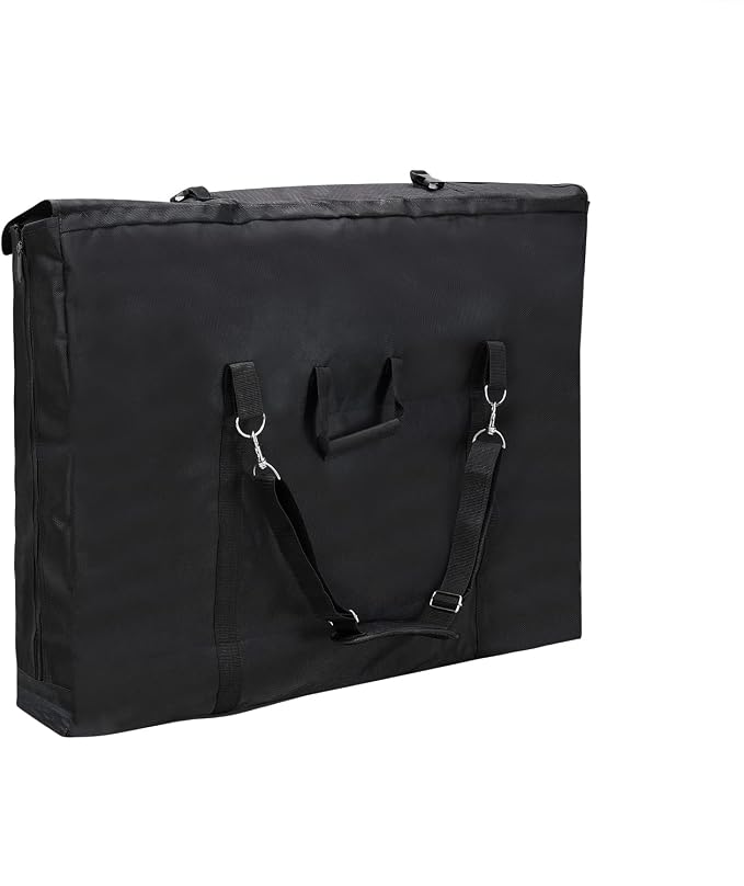 Premium Oversized Art Portfolio Case 24 x 36 x 6 Inch (25" x 37" Actual) - Waterproof - Soft Sided - Frames, LCD Screens, Monitors, TVs, Solar Panel - Shoulder Strap & Carry Handles - Image 4